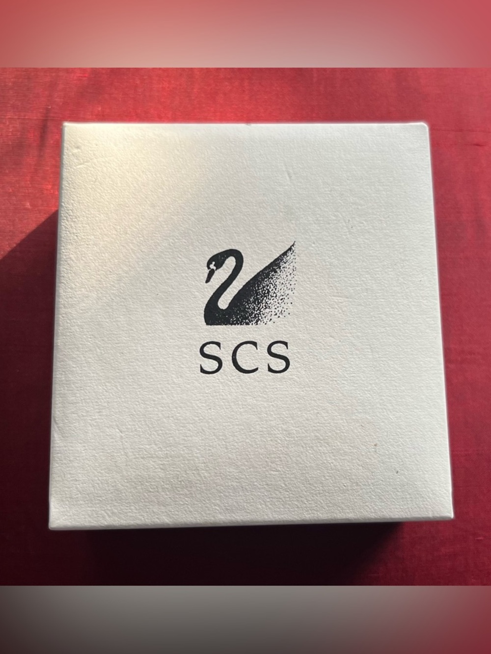 SCS White Swan Logo Box